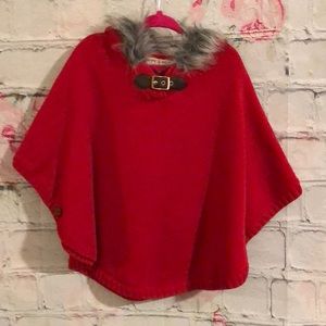 Hope & Henry Red Riding Hood Cape
